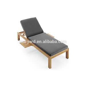 Mobili da giardino piscina impermeabile cuscino sedia a <span class=keywords><strong>sdraio</strong></span> in legno sedia a <span class=keywords><strong>sdraio</strong></span> all'aperto solarium spiaggia solarium - Product Image 3