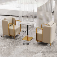 Meubles de restaurant modernes et simples en vente chaude, ensemble table et chaises, café, restauration, banquettes de restaurant personnalisées, canapé de salle