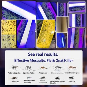 Piège <span class=keywords><strong>à</strong></span> moustiques collant Gu Pai, lumière IP33, 220V, commerce transfrontalier, usage commercial, <span class=keywords><strong>restaurant</strong></span>, design mural, alimentaire - Product Image 2