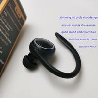 Earphone Nirkabel Handsfree Grosir Cina untuk 5.2 Earhook dengan Indikator LED Chipset JL Tahan Air IPX4 untuk Pengemudi Bisnis