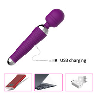 Massage Vibrator AV elektrisches Sex produkt für Erwachsene USB Lades tab 10 Vibrations modi Nippel Clit Massage gerät für Frauen