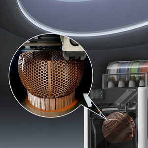 YS <strong>3D</strong> Printing High Elastic Hollow Anti-strike Size 7 620-650g Lightweight Durable <strong>Airless</strong> Water Resistant Breathable <strong>Basketball</strong> - Product Image 3