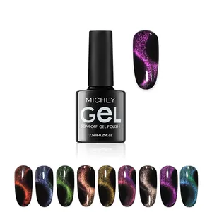 China manufacture cat eye nail gel soak off led uv 5D 7D 9D Cat eye gel nail polish