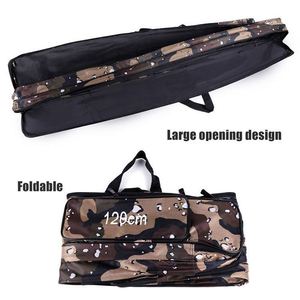 Bolsa de pesca Cottonwood de la fábrica BSCI con capacidad para 4 cañas de pescar, con correa ajustable para el transporte. - Product Image 3