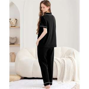 طقم ملابس نوم نسائية طقم ملابس نوم قطنية للنساء - Product Image 4