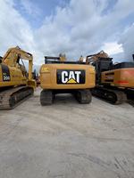 Excavatrice d'occasion à faible nombre d'heures de fonctionnement CAT 320D2, 20 tonnes, sur chenilles, hydraulique, d'origine, avec garantie, à vendre