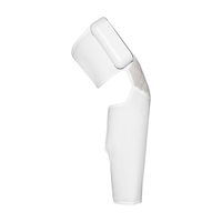 Masseur de jambes chauffant électrique avec compresse chaude et compression d'air, affichage numérique, rechargeable par Type-C