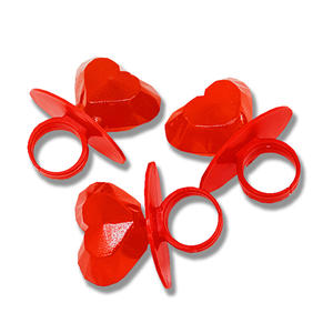 Caramelos Duros con Sabor a Frutas en Caja con Forma de Corazón y Anillo de Labios, Personalizados para el Día de San Valentín - Product Image 5