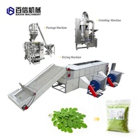 Hoogwaardige Moringa bladpoeder volautomatische productiemachine Moringa bladdroogmachine Moringa bladpoeder productielijn