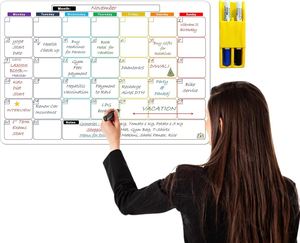 تقويم مغناطيسي جديد على شكل منزل قابل للتخصيص، مخطط ثلاجة مغناطيسي بتصميم مخصص مع شعار - Product Image 5