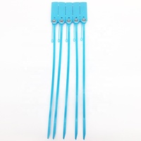 HBYT YT-PS607 Scellé de sécurité en plastique PP et acier inoxydable pour transport, avec mécanisme de serrage à tension, numéro de série chinois, couleur