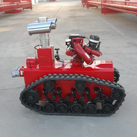 Robot Pemadam Kebakaran kelas industri yang dikendalikan dari jarak jauh mampu menangani kebakaran suhu tinggi dan berisiko tinggi
