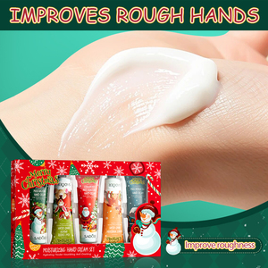 Christmas Herbal <b>Hand</b> <b>Cream</b> <b>Gift</b> <b>Set</b> Herbal Scent Moisturizing Anti-Dry Crack <b>Hand</b> Repair Kit - Product Image 2