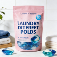 Sac à linge d'hôtel en plastique et PE avec logo personnalisé AG, sacs à linge simples pour les capsules de lessive, les sachets et l'emballage du savon