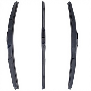 Lame d'essuie-glace hybride BOZHI pour pare-brise extérieur de voiture, 19 pouces, en caoutchouc naturel, universelle, compatible avec Sorento <span class=keywords><strong>Corolla</strong></span> avec crochet en U - Product Image 4