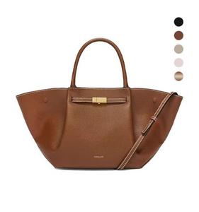 Sac fourre-tout en toile noir pour femme, grande capacité, élégant, avec poignée supérieure, sac à bandoulière, fermeture éclair, couleur unie, toutes saisons, voyage - Product Image 3