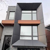 4mm Alucobond negro mate Venta caliente 1550*3660mm paneles compuestos de aluminio Panel PVDF/FEVE ACM de alta calidad