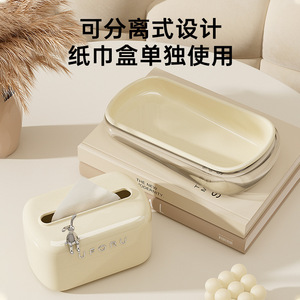 Uforu Acrylic Tissue <b>Box</b> Waterproof Desktop Storage Creative Design For Living Room Toilet Use - Product Image 5