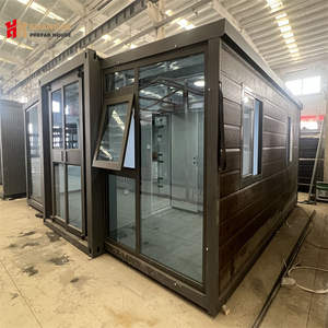 Maison conteneur extensible 20FT/30FT/40FT, mini-maison préfabriquée, design moderne portable, salon, magasin - Product Image 3