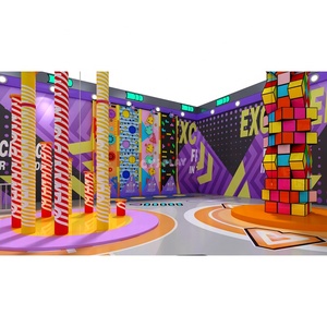 <span class=keywords><strong>Parque</strong></span> <span class=keywords><strong>de</strong></span> Trampolines Personalizado para Centros Comerciales, con Barra <span class=keywords><strong>de</strong></span> Salto, Pista <span class=keywords><strong>de</strong></span> Obstáculos y Circuito Ninja para Niños y Adultos - Product Image 4