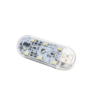 Luz LED Táctil para Auto TL6S4U 5V, Lámpara Interior USB, Luz Ambiental, Luz de Advertencia - Product Image 1