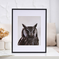 Bingkai Poster gambar aluminium pemasangan dinding 0.34 inci, desain Modern sederhana Super sempit