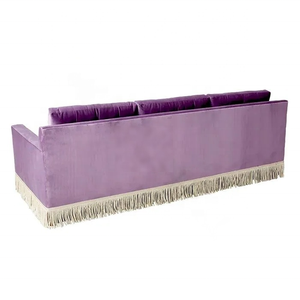 Canapé modulaire en velours à franges HDC Luxury Designer Furniture <span class=keywords><strong>Piaf</strong></span> pour une utilisation haut de gamme dans les maisons et les villas - Product Image 3