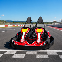 Kart de Carreras para Parques de Diversiones con Frenos de Disco Hidráulicos al Vacío, 3 Horas de Autonomía, Multicolor, Logotipo Personalizable