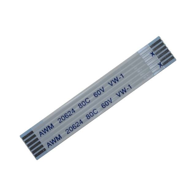 Ffc Flat Cable for Sony 6 Pin 1.25mm Lcd Ffc Flexible Flat Lvds Cable