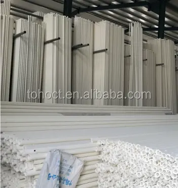 Kualitas tinggi tinggi alumina 65% 70% 75% 80% 85% 95% 99% 99.8% Alumina Keramik Tabung