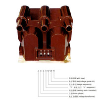Transformateur combiné en résine époxy 20 kV JSZV12-20R 20000/100 V classe 0,2 V/V pour utilisation extérieure en comptage