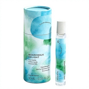 Custom Logo Cylindrical Paper Tube Eco‑Friendly Packaging for Cosmetics Perfume Essential Oil Beauty Products - Product Image 3
