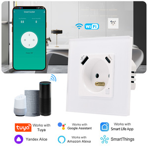 Tuya Smart French Socket 86 Type Wi-Fi With Type C <b>USB</b> Port Universal Use - Product Image 3