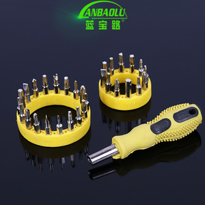 Pagoda Shaped Portable Screwdriver Set 31 In 1 Manual Combination Tool For Diy Repair And Maintenance - Product Image 5