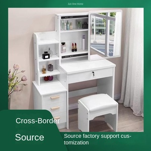 <span class=keywords><strong>Tocador</strong></span> multifuncional simple moderno para apartamentos pequeños Panel <span class=keywords><strong>de</strong></span> mesa <span class=keywords><strong>de</strong></span> <span class=keywords><strong>maquillaje</strong></span> iluminado económico para <span class=keywords><strong>Amazon</strong></span> Cross-Border - Product Image 2