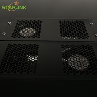Armoire de serveur Starlink 19 pouces 18U pour équipement réseau informatique