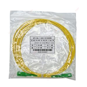 สายแพทช์คอร์ด SC APC SX ไปยัง SC/LC/ST/FC APC แบบ SM PVC | LSZH 0.9 | 2.0 | 3.0 มม. - Product Image 6