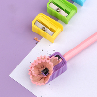 Taille-crayon miniature portable Canhao, modèle Canhaos02, coloré et mignon, pour étudiants et enseignants, fourniture de papeterie pratique