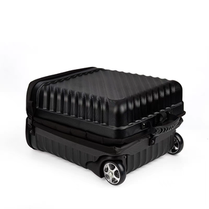 กระเป๋าเดินทางพับได้แบบแข็งพร้อมล้อถุงกอล์ฟทำจากไนลอน + กันน้ำ - Product Image 3