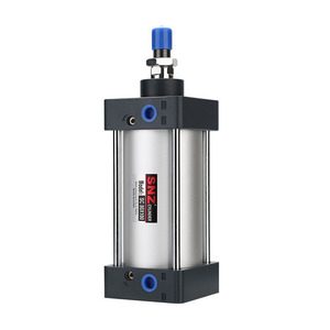 กระบอกลมนิวแมติก Snz Shenzhou Pneumatic Sc รุ่นมาตรฐาน ขนาด 63 มม. ทำจากอลูมิเนียมอัลลอยด์ แบบสองทาง พร้อมแม่เหล็ก - Product Image 2