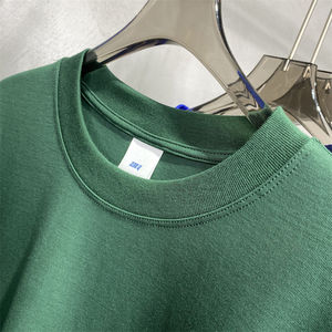 Camisetas casuales lisas a granel, camisetas de hombre unisex con logotipo de tu marca personalizada - Product Image 4