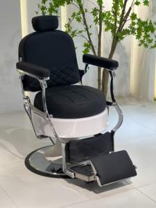 Nouvel Arrivage d'Usine : Fauteuil de Barbier Noir de Luxe, Design Classique Italien, Meuble de Salon Vintage, Meilleure Vente <span class=keywords><strong>Arabe</strong></span> pour Salon - Product Image 4