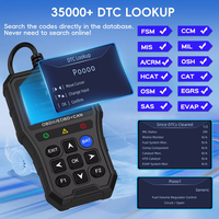 Herramienta de diagnóstico OBD2 YM519, lector de código de coche multilingüe con Cables de Audio y vídeo, comprobación del sistema del motor, escáner de fallas, probador de batería
