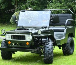 Vente d'usine Chine Mini Quads Willys pour enfants, voitures à essence, 110cc - Product Image 4