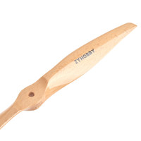 Hélice en bois 16x8 sans vibration, usinée CNC en hêtre, pour moteur à essence à couple élevé, pièces de modèle d'avion RC