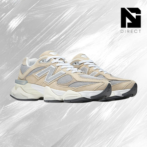 New Balance 9060 'Incense Raincloud Arid Stone' Men's Retro Running Shoes Beige Mesh Breathable Lace-up Walking Style Sneakers - Product Image 2