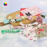 Cire torsadée de dessin animé multicolore, 50 pièces, papier à cire torsadé, fournitures de fête de mariage, cadeau de sucre, emballage de bonbons, papier huile