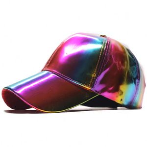 Casquettes Snapback de Sport et Plein Air Style Motard et Trucker, Casquettes de Baseball en Cuir PU - Product Image 5