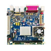 Carte mère compacte Mini-ITX embarquée VIA VB7009 VB7009-16 REV.A1 avec processeurs VIA Eden X4 C7-D C7