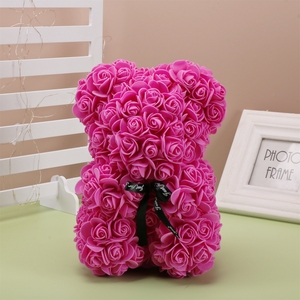 Orso rosa artificiale orso rosa per il compleanno - Product Image 6